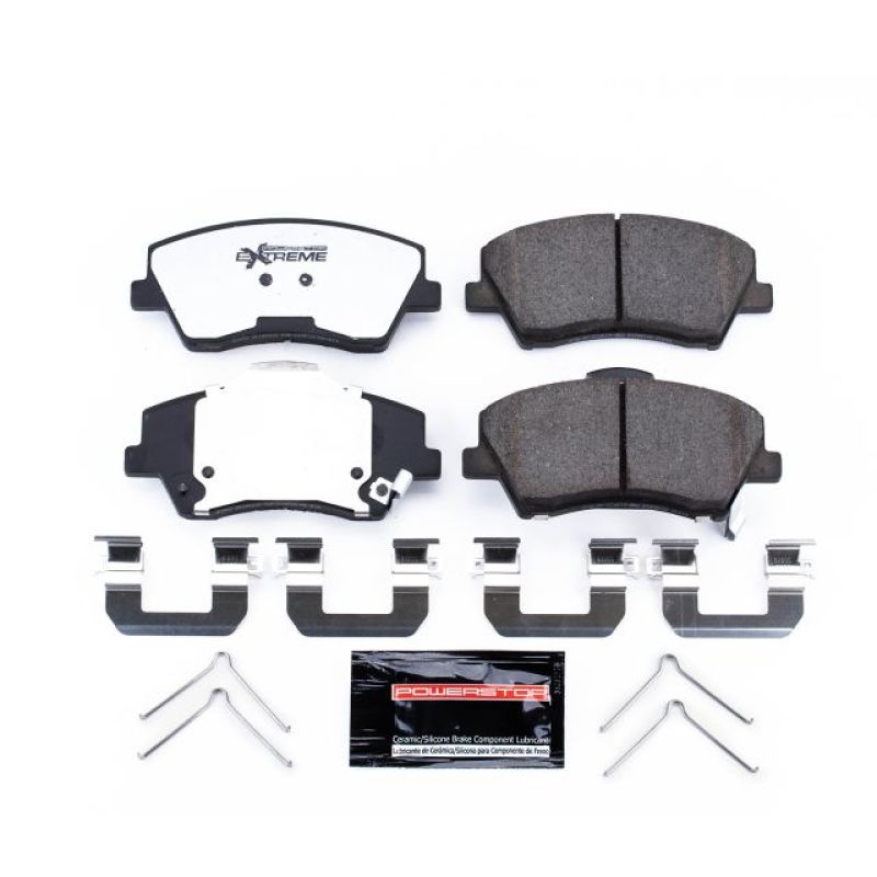 PowerStop Power Stop 17-19 Hyundai Elantra Front Z36 Truck & Tow Brake Pads w/Hardware