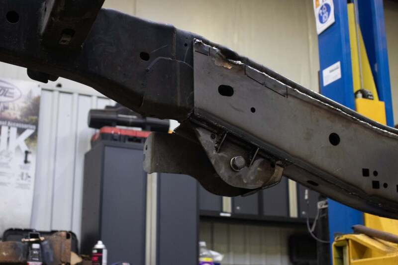 Rustbuster Forward Leaf Spring Section Left Side