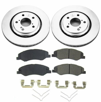 PowerStop Power Stop 18-19 Honda Odyssey Front Z17 Evolution Geomet Coated Brake Kit