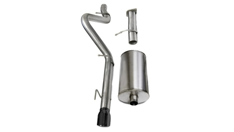 CORSA Performance Corsa 2006-2008 Chevrolet Trailblazer SS 6.0L V8 Black Sport Cat-Back Exhaust
