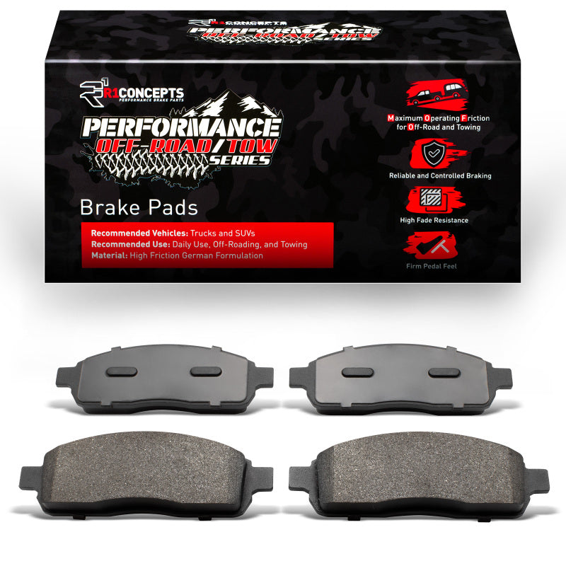 R1 Concepts R1 04-09 Lincoln Mark Lt Front Off-Road/Tow Brake Pads