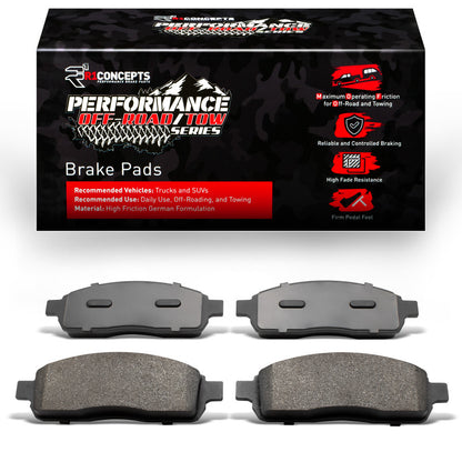 R1 Concepts R1 04-09 Lincoln Mark Lt Front Off-Road/Tow Brake Pads