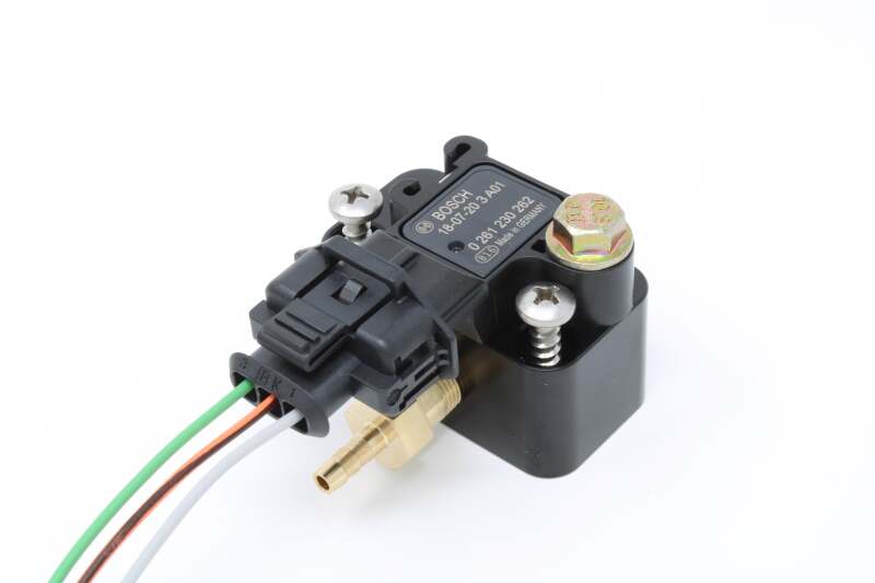 Aeromotive VaporWorx 3-Wire Bosch GM LS MAP Sensor Mounting Bracket & Block