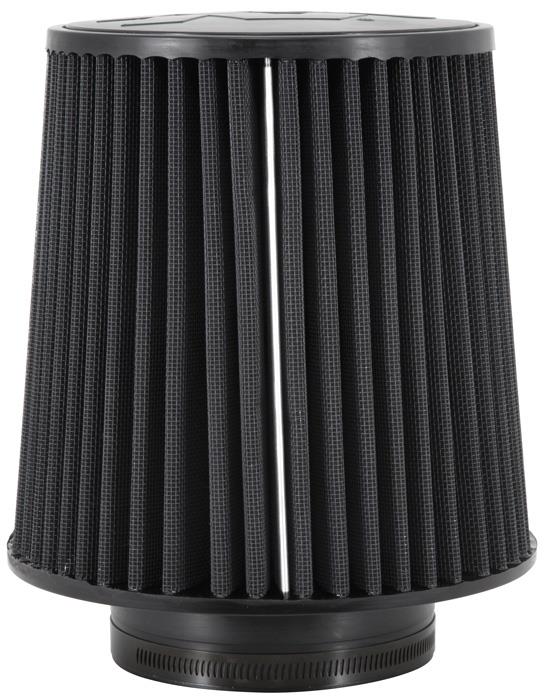 K&N Engineering K&N Universal Rubber Filter-Round Tapered 4.5in Flange ID x 8in Base OD x 6.625in Top OD x 8in H
