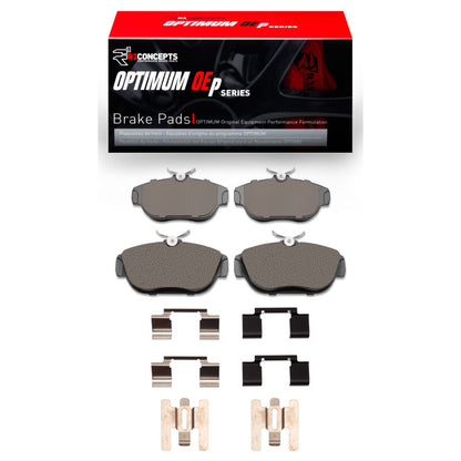 R1 Concepts R1 91-98 Volvo 940 Front Optimum OE Pads & Hardware Kit