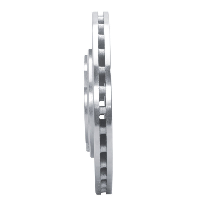 R1 Concepts R1 92-98 Hyundai TIBURON Front Left Drilled & Slotted Silver Brake Rotor