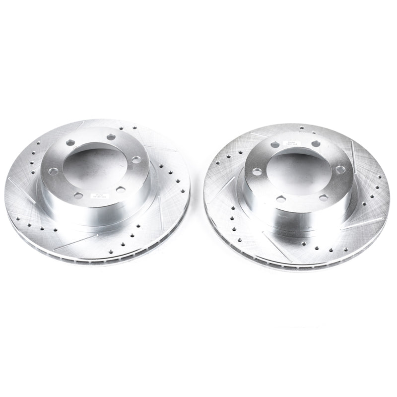PowerStop Power Stop 96-02 Toyota 4Runner Front Evolution Drilled & Slotted Rotors - Pair