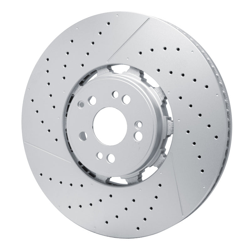 DFC 21-25 Mercedes-Benz Gle63 AMG S Front Drilled & Slotted Hi-Carbon Alloy GEOMET Coated Rotor