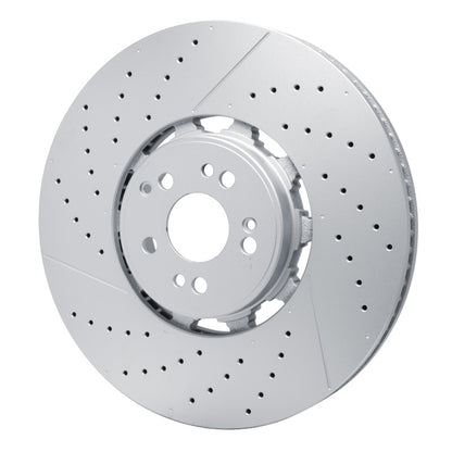 DFC 21-25 Mercedes-Benz Gle63 AMG S Front Drilled & Slotted Hi-Carbon Alloy GEOMET Coated Rotor