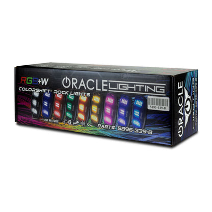 ORACLE Lighting Oracle Underbody RGB+W Wheel Well Rock Light Kit - 8 PCS - ColorSHIFT