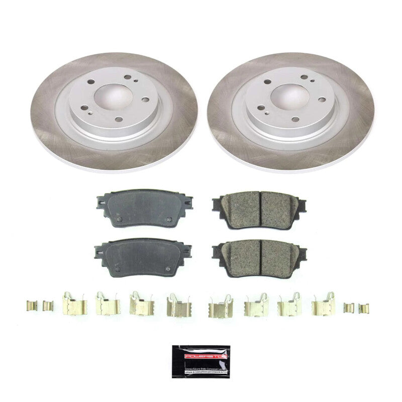PowerStop Power Stop 18-20 Mitsubishi Outlander PHEV Rear Semi-Coated Rotor Kit