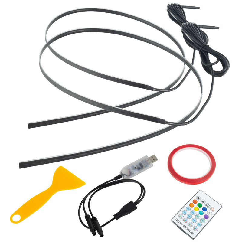 ORACLE Lighting Jeep Wrangler JL / Gladiator JT ColorSHIFT Fiber Optic LED Interior Kit