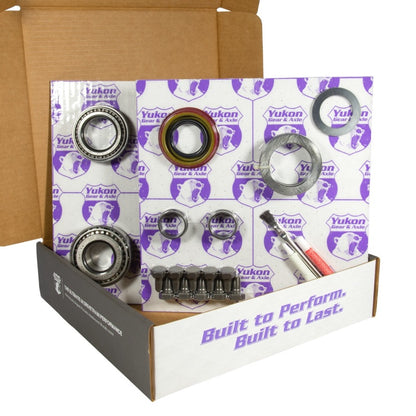 Yukon Gear & Axle Yukon Gear 7.5in GM 3.23 Rear Ring & Pinion Install Kit 26 Spline Positraction 2.25in Axle Bearings