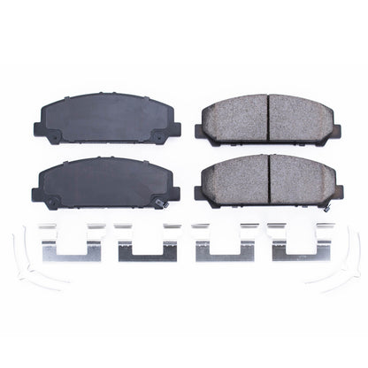 PowerStop Power Stop 11-13 Infiniti QX56 Front Z17 Evolution Ceramic Brake Pads w/Hardware