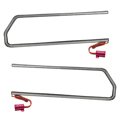 ORACLE Lighting Oracle Dodge Challenger 08-14 LED Waterproof Afterburner Kit - Red