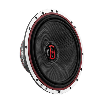 DS18 6.5in 120 Watts RMS 3 ohm 2-Way Coaxial Speakers And Component System w/ Fiberglass Cone