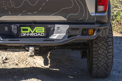 DV8 Offroad 23-26 Chevrolet Colorado/GMC Canyon Tube Rear Bumper - Micro Texture Black Powder Coat
