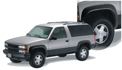 Husky Liners 92-94 Chevrolet Blazer EAF Style Black Fender Flares - 4pc