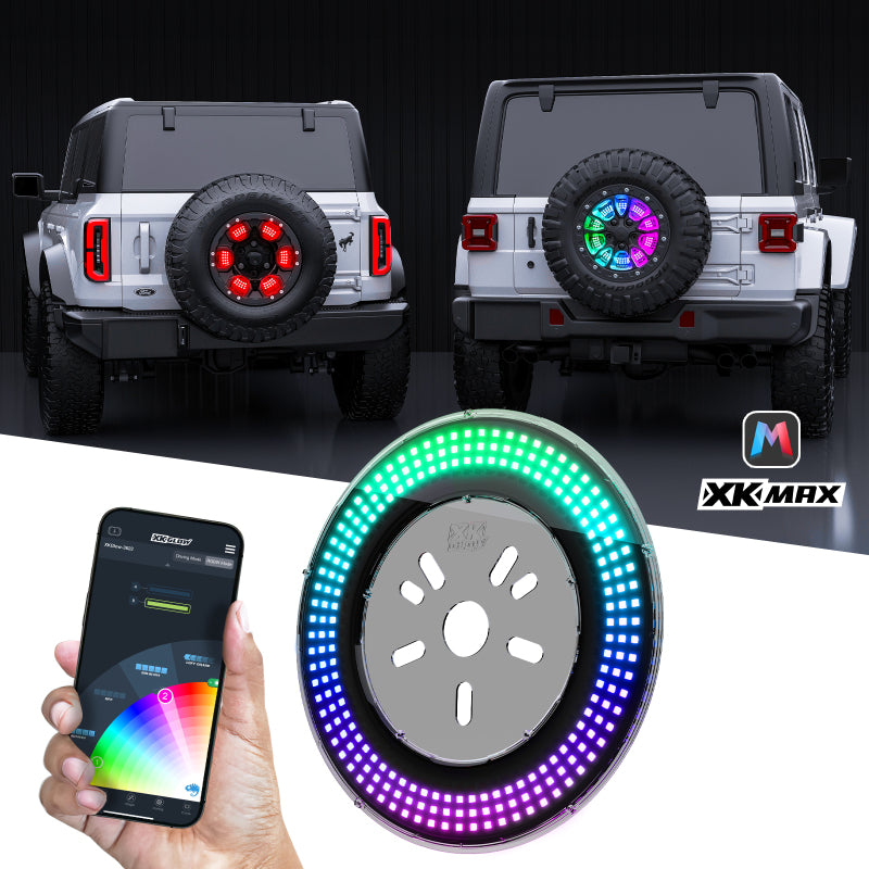 XKGLOW XK Glow XKmax RGBW 5th Wheel Light for Ford Bronco
