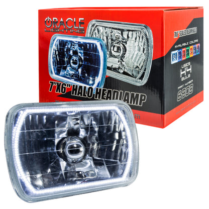 ORACLE Lighting Oracle Pre-Installed Lights 7x6 IN. Sealed Beam - White Halo