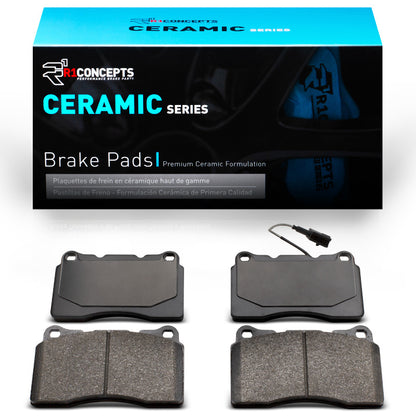 R1 Concepts R1 14-22 Maserati Ghibli Front Ceramic Brake Pads