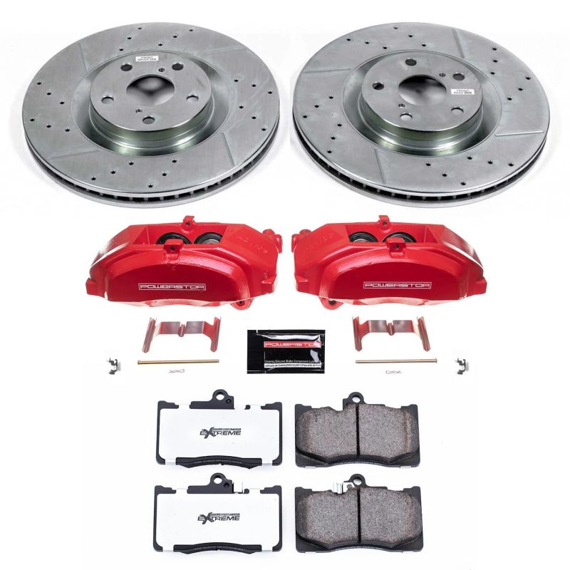 PowerStop Power Stop 15-21 Lexus RC350 Front Z26 Street Kit w/Cals