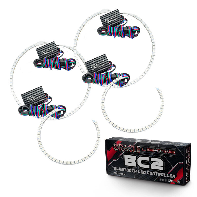 ORACLE Lighting Oracle Nissan Altima 07-09 Halo Kit - ColorSHIFT w/ BC1 Controller
