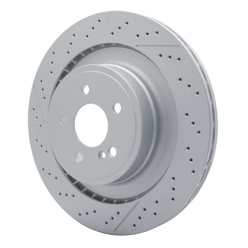 DFC 10-18 Mercedes-Benz E63 AMG S Rear Drilled and Slotted Hi-Carbon Alloy Geomet Coated Rotor