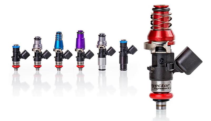 Injector Dynamics ID1050X Injectors 14 mm (Purple) Adaptors (Set of 5)