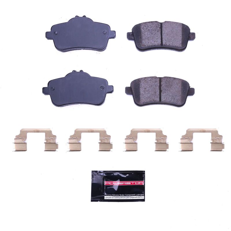 PowerStop Power Stop 14-18 Mercedes-Benz CLA45 AMG Rear Z17 Evolution Ceramic Brake Pads w/Hardware