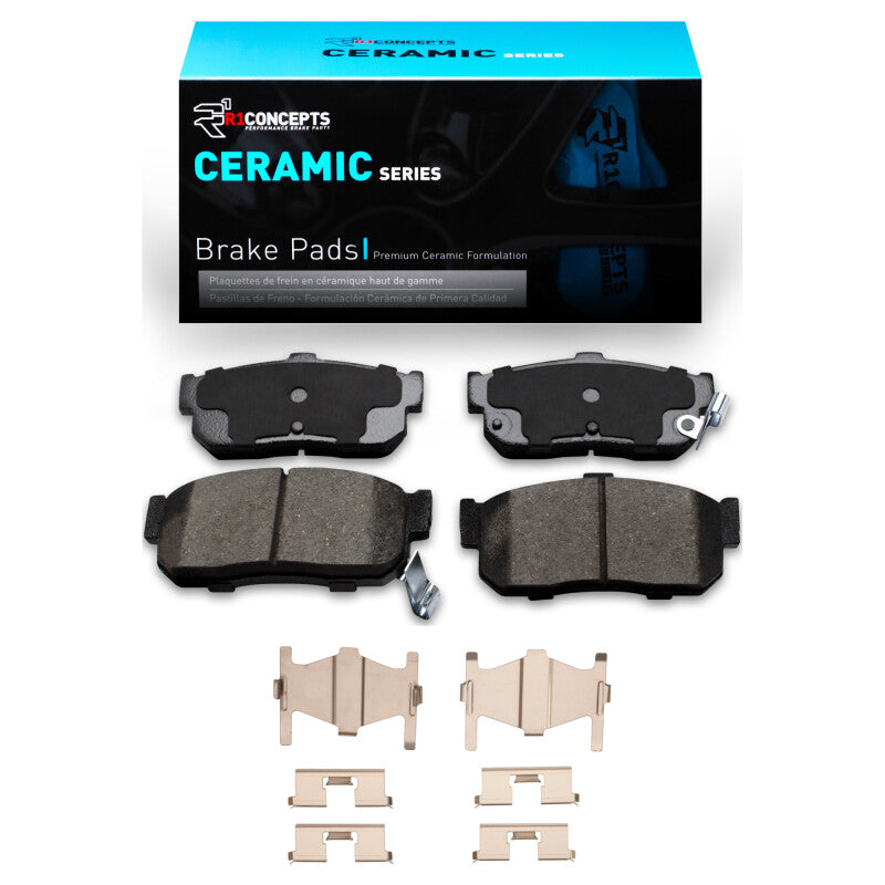 R1 Concepts R1 91-01 Infiniti G20 Rear Ceramic Pads & Hardware Kit
