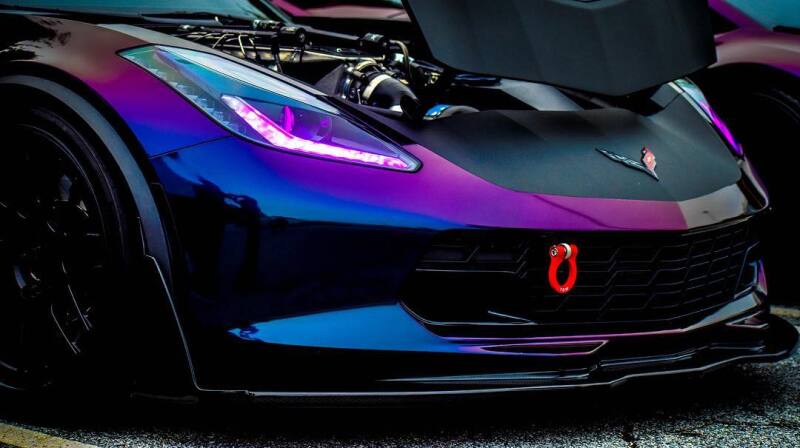 ORACLE Lighting Oracle 14-19 Chevy Corvette C7 Headlight DRL Upgrade Kit - ColorSHIFT w/o Controller