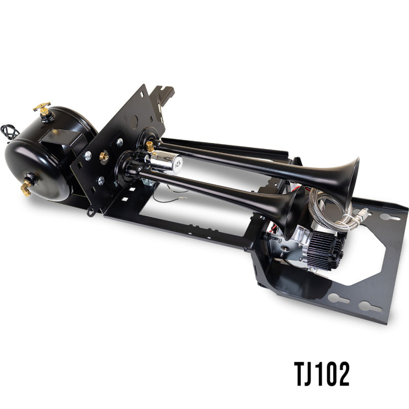 Kleinn Air Horns Kleinn 97-06 Jeep Wrangler TJ/ LJ Onboard Air System w/ Model 102 Horns