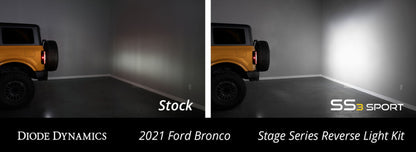 Diode Dynamics 21-22 Ford Bronco SS3 Sport Stage Series Reverse Light Kit