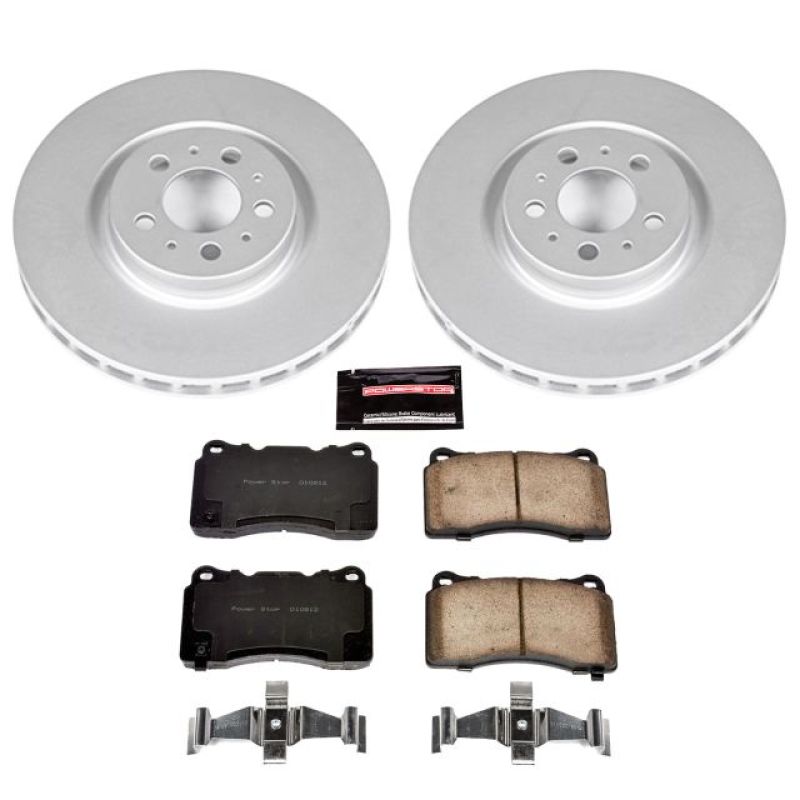 PowerStop Power Stop 04-07 Volvo S60 Front Z23 Evolution Sport Coated Brake Kit