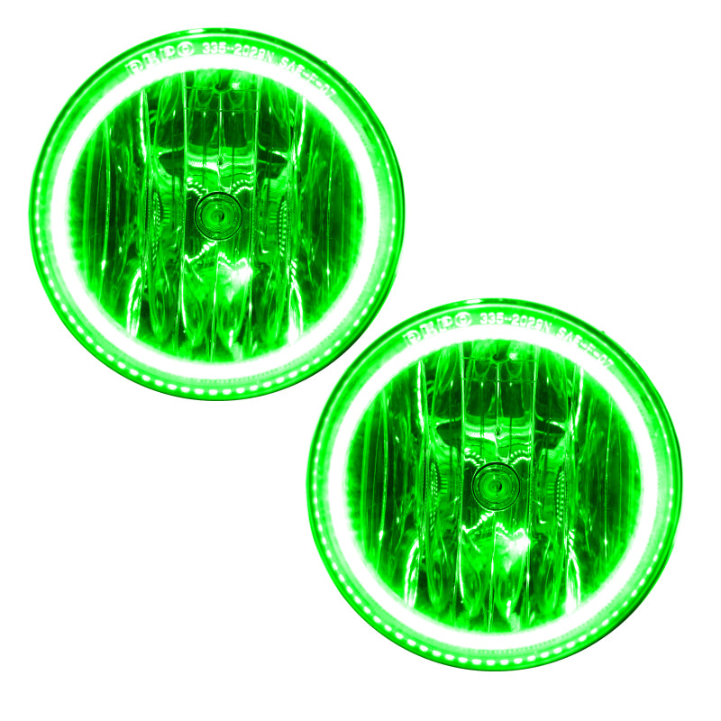 ORACLE Lighting Oracle 12-16 Chevrolet Sonic LED Fog Light Halo Kit - Green