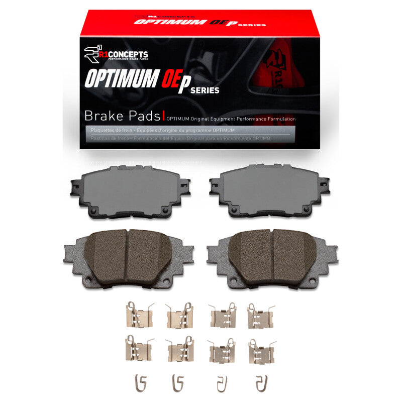 R1 Concepts R1 2019-2022 Toyota Corolla (Mexico) Rear R1 Optimum OE Pads & Hardware Kit
