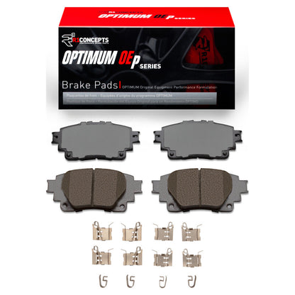 R1 Concepts R1 2019-2022 Toyota Corolla (Mexico) Rear R1 Optimum OE Pads & Hardware Kit