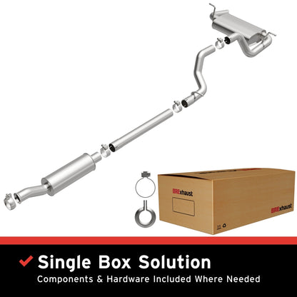 Magnaflow BRExhaust 18-24 Jeep Wrangler 3.6L Direct-Fit Replacement Exhaust System