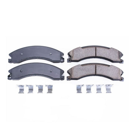 PowerStop Power Stop 12-19 Nissan NV1500 Rear Z17 Evolution Ceramic Brake Pads w/Hardware