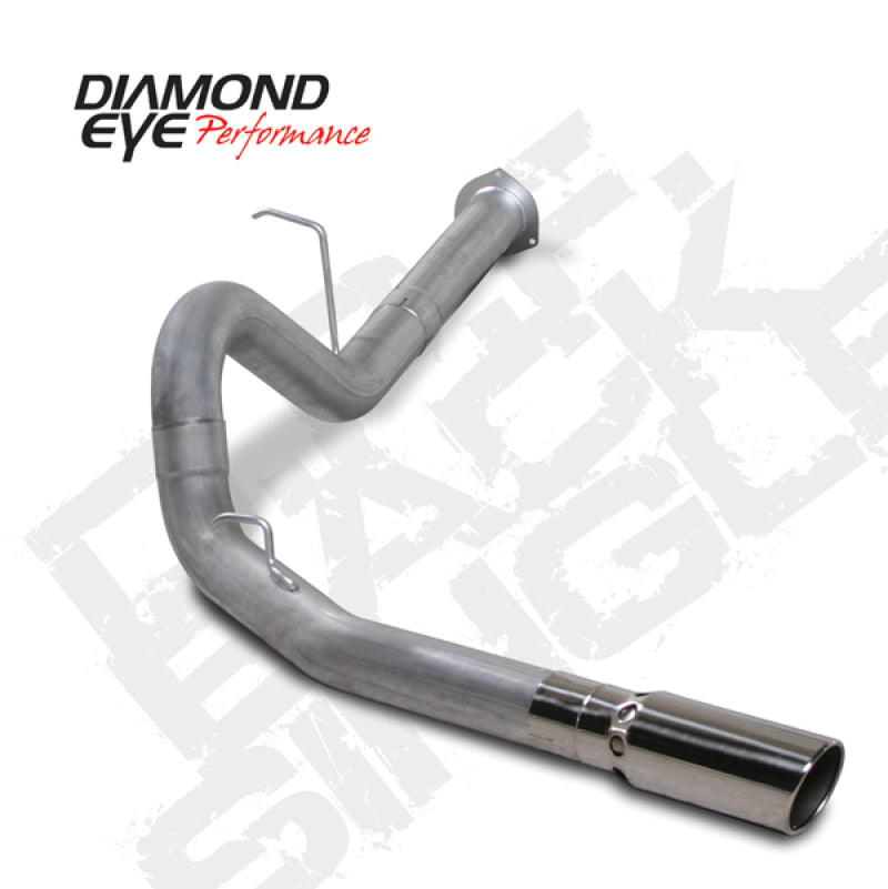 Diamond Eye Performance Diamond Eye KIT 4in DPF-BACK Single AL 07.5-10 CHEVY 6 6L 2500/3500 PCKGD BX46X14X14OD EL-PL