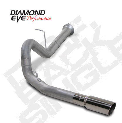 Diamond Eye Performance Diamond Eye KIT 4in DPF-BACK Single AL 07.5-10 CHEVY 6 6L 2500/3500 PCKGD BX46X14X14OD EL-PL