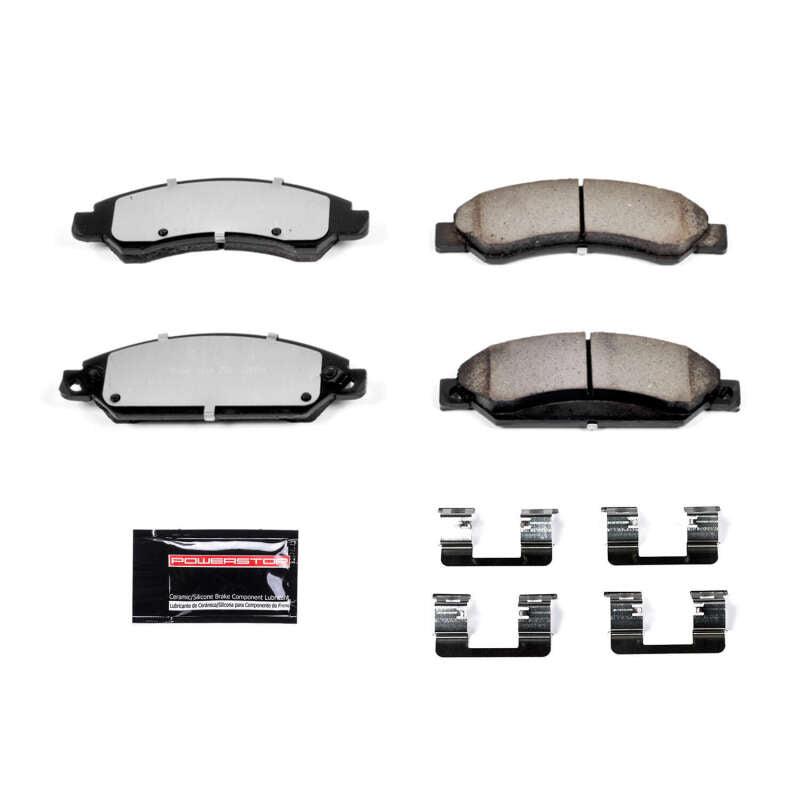PowerStop Power Stop 2007 Cadillac Escalade Front Z36 Truck & Tow Brake Pads w/Hardware