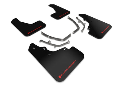 Rally Armor 19-26 Mazda3 Hatchback Black UR Mud Flap w/Red Logo