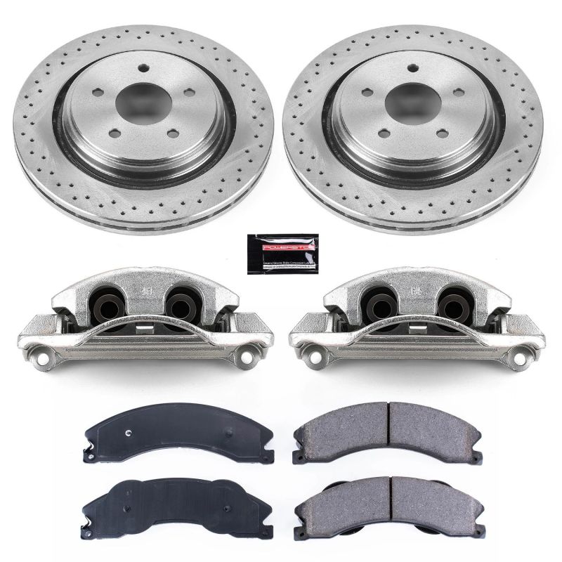 PowerStop Power Stop 11-19 GMC Sierra 3500 HD Rear Autospecialty Kit w/Cals