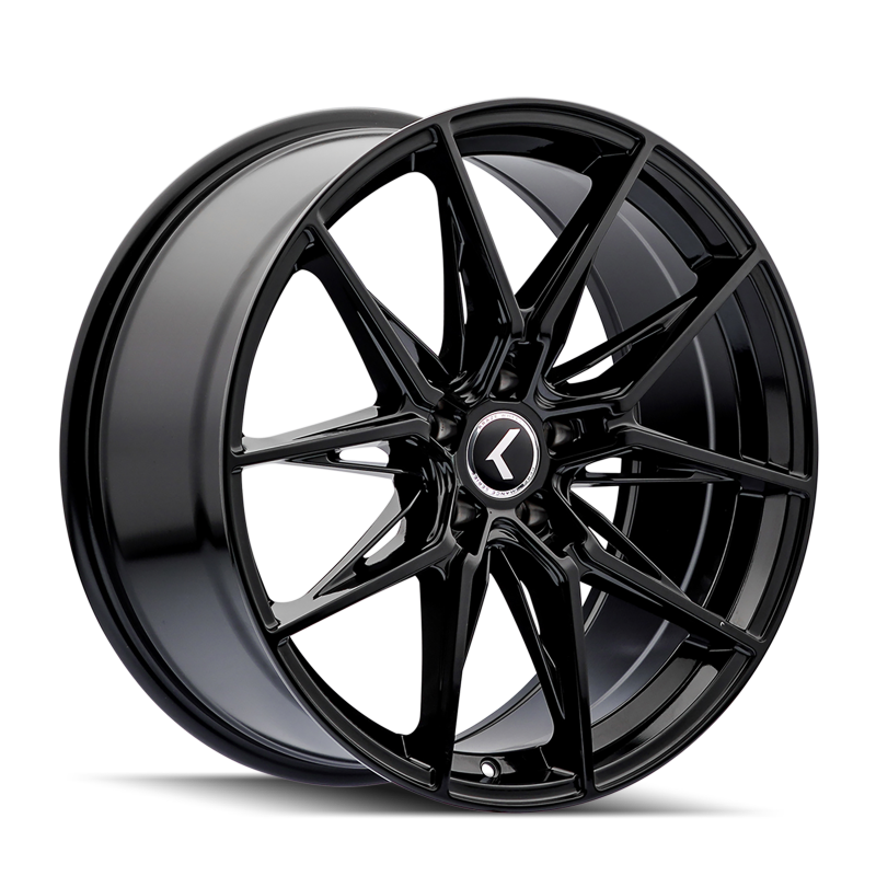 Kraze Wheels Kraze KR196 Evolve 20x9 / 5x114.3 BP / 35mm Offset / 72.62mm Hub Gloss Black Wheel