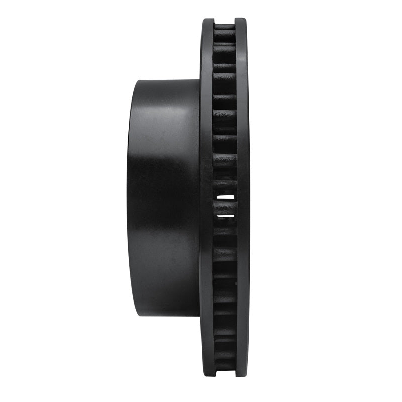 R1 Concepts R1 99-05 Ford F-250 4WD (Super Duty) Front Right Drilled & Slotted Black Brake Rotor
