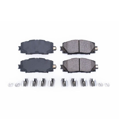 PowerStop Power Stop 2013 Scion iQ Front Z17 Evolution Ceramic Brake Pads w/Hardware