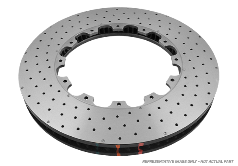 DBA 17-22 Infiniti Q60 (320mm Front Rotor) Front 5000 Series Drilled & Slotted Ring