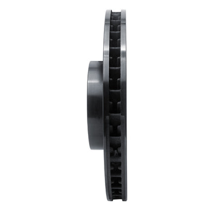 R1 Concepts R1 14-21 Porsche Cayenne Right Front Slotted Black Brake Rotor